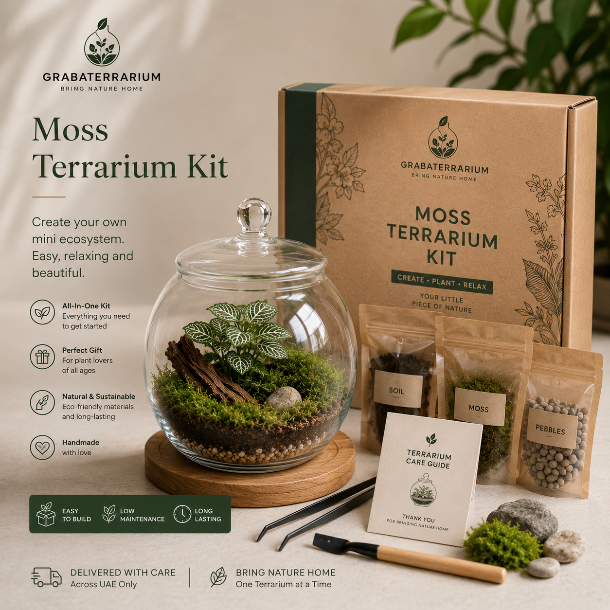 Moss Terrarium Kit